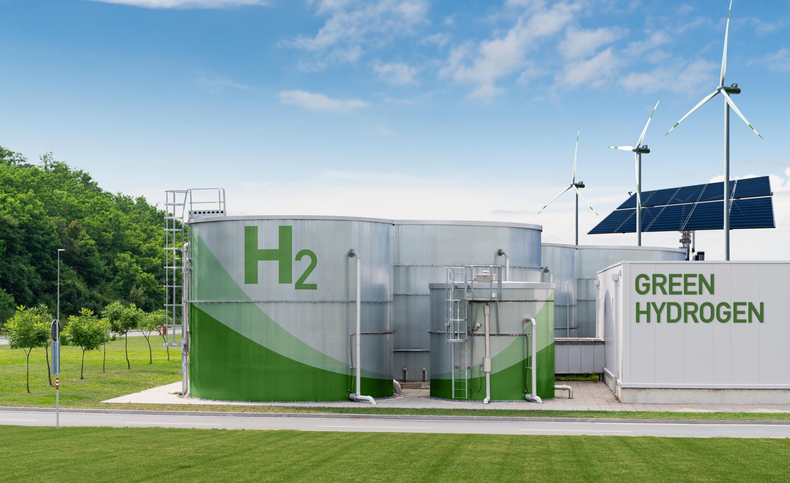 A concept for a green hydrogen plant