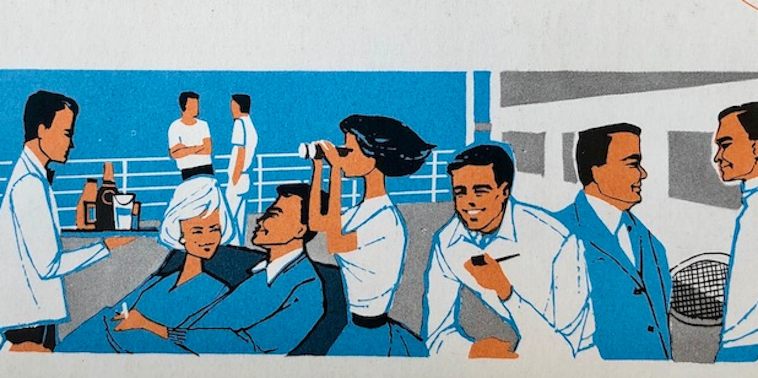 Voilier, paquebot : une histoire de la croisière de tourisme